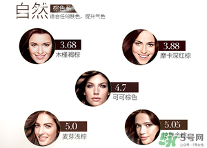 施華蔻染發(fā)劑哪個顏色好看？施華蔻染發(fā)劑色號圖