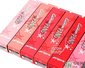 peripera菲麗菲拉按壓口紅色號 菲麗菲拉氣墊唇彩筆試色 peripera菲麗菲拉按壓口紅色號 菲麗菲拉氣墊唇彩筆試色