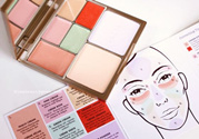stila7色遮瑕盤(pán)試色 stila7色修容盤(pán)試色圖