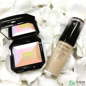 資生堂七色粉餅多少錢？資生堂七色蜜粉試色