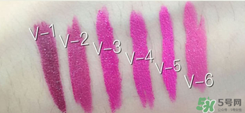 瑪麗黛佳輕霧感唇膏色號(hào) 瑪麗黛佳輕霧感唇膏試色