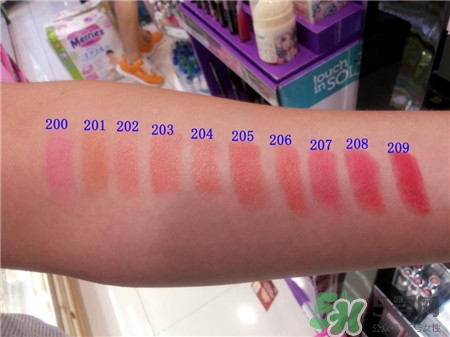 pupa口紅色號 pupa口紅試色圖 pupa口紅色號 pupa口紅試色圖