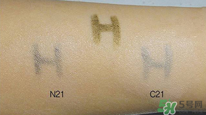 赫拉氣墊怎么選色號？赫拉氣墊試色