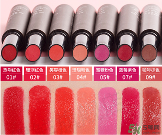 得鮮按壓口紅色號 the same按壓口紅試色 得鮮按壓口紅色號 the same按壓口紅試色