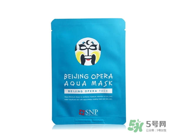 snp京劇臉譜面膜怎么用？snp京劇面膜使用方法