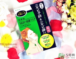 肌美精綠茶面膜怎么用？肌美精綠茶祛痘面膜要洗嗎？