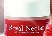 royal nectar皇家花蜜蜂毒眼霜怎么用？