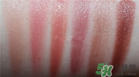 歐萊雅6色口紅盤(pán)試色 歐萊雅六色口紅盤(pán)試色圖