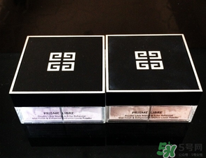 紀(jì)梵希散粉色號 紀(jì)梵希散粉1號5號對比