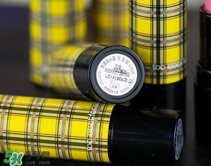 too cool for school黃格子唇膏口紅真假鑒別 too cool for school黃格子唇膏口紅真假鑒別