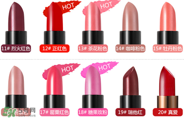 km唇膏哪個(gè)顏色好？km唇膏試色