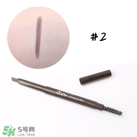 Unny眉筆怎么樣？Unny眉筆試色色號