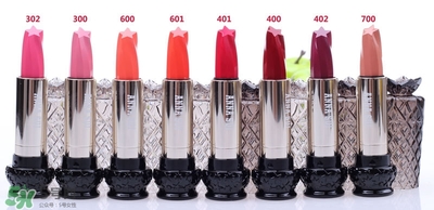 安娜蘇星星口紅哪個色最好？安娜蘇星星口紅試色