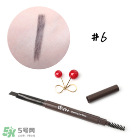 Unny眉筆怎么樣？Unny眉筆試色色號