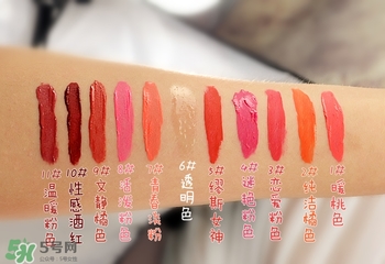 rire唇釉色號 韓國rire唇釉試色 rire唇釉色號 韓國rire唇釉試色