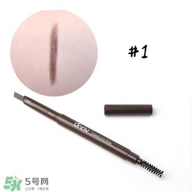 Unny眉筆怎么樣？Unny眉筆試色色號