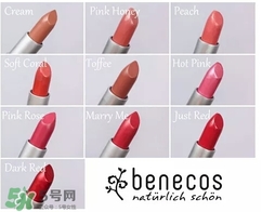 德國benecos口紅孕婦可以用嗎？benecos口紅試色
