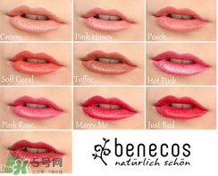德國benecos口紅孕婦可以用嗎？benecos口紅試色