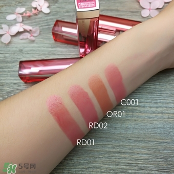 美寶蓮好氣色輕唇膏哪個(gè)顏色好看？美寶蓮好氣色輕唇膏試色