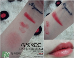 visee唇頰兩用膏怎么用？visee唇頰兩用膏使用方法