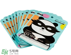 milatte黑熊家族眼膜怎么用？黑熊家族眼膜使用方法