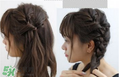 雙麻花辮的編法圖解_雙麻花辮怎么扎好看 雙麻花辮的編法圖解_雙麻花辮怎么扎好看