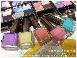 lunasol日月晶采2017春季彩妝有哪些？lunasol2017限量彩妝試色