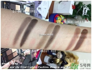 three2017春季彩妝有哪些？three2017春季彩妝試色