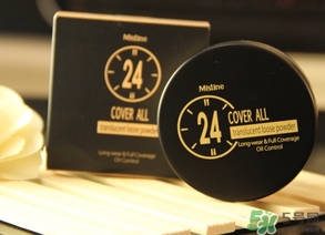 mistine24小時不脫妝散粉怎么用？mistine24小時蜜粉使用方法