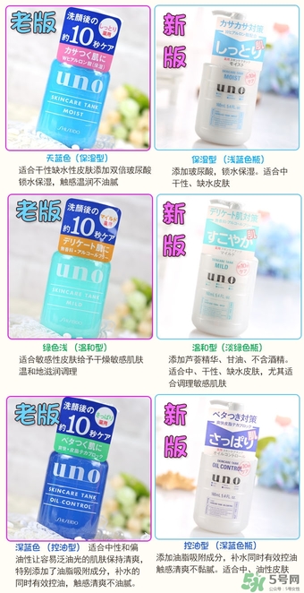 資生堂uno吾諾乳液新舊包裝對(duì)比 資生堂uno吾諾乳液新舊包裝區(qū)別 資生堂uno吾諾乳液新舊包裝對(duì)比 資生堂uno吾諾乳液新舊包裝區(qū)別