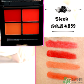sleek唇釉怎么樣？sleek唇凍怎么樣？
