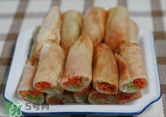 春卷可以煎著吃嗎?煎春卷的做法 春卷可以煎著吃嗎?煎春卷的做法