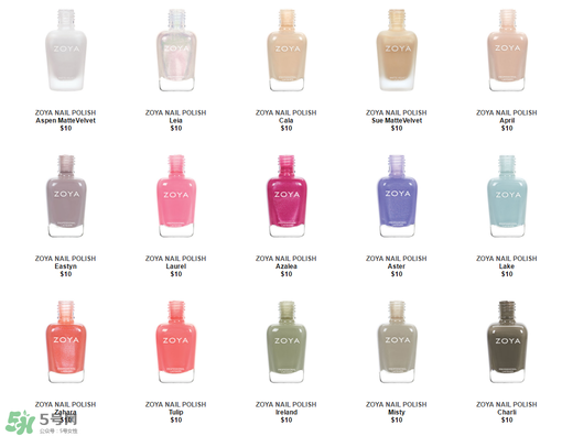 zoya指甲油多少錢？zoya指甲油怎么樣