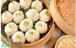 一斤糯米可以做多少個(gè)糯米丸子？一斤糯米可以做多少糯米圓子？