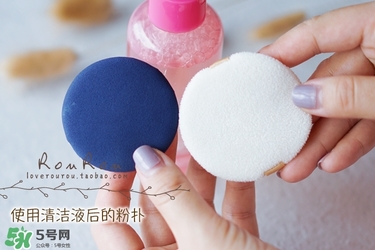 ukiss悠珂思粉撲清洗劑怎么用？悠珂思粉撲清洗劑使用方法