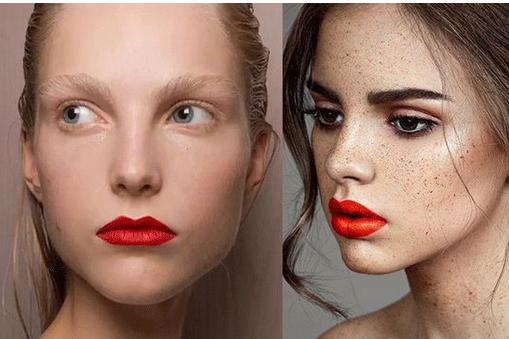 反咬唇妝怎么畫？反咬唇妝畫法圖解