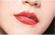 反咬唇妝怎么畫？反咬唇妝畫法圖解