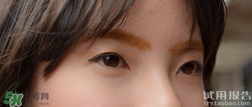 染眉膏怎么用？染眉膏使用方法圖解