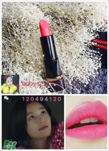 李溪芮的口紅什么顏色？李溪芮口紅色號試色