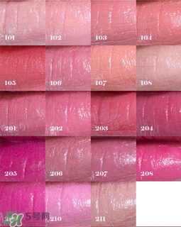 紀(jì)梵希小羊皮口紅試色大全 紀(jì)梵希口紅哪個(gè)顏色好看