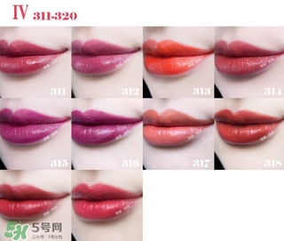 紀(jì)梵希小羊皮口紅試色大全 紀(jì)梵?？诩t哪個(gè)顏色好看