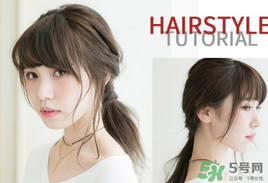 雙魚馬尾怎么扎好看？馬尾辮的各種扎法圖片