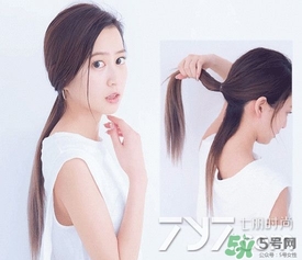 雙魚馬尾怎么扎好看？馬尾辮的各種扎法圖片