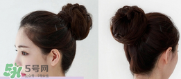 假發(fā)怎么扎丸子頭？假發(fā)丸子頭包怎么帶