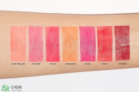 3ce唇膏試色色號_3ce唇膏最火的幾個(gè)色