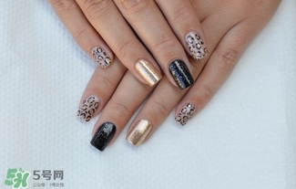 豹紋美甲圖片2017 豹紋美甲怎么畫 豹紋美甲圖片2017 豹紋美甲怎么畫