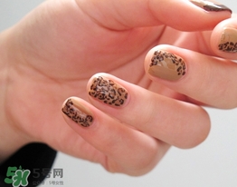 豹紋美甲圖片2017 豹紋美甲怎么畫 豹紋美甲圖片2017 豹紋美甲怎么畫