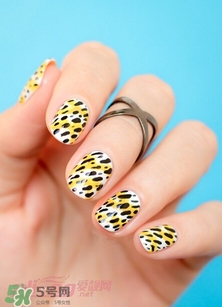 豹紋美甲圖片2017 豹紋美甲怎么畫 豹紋美甲圖片2017 豹紋美甲怎么畫