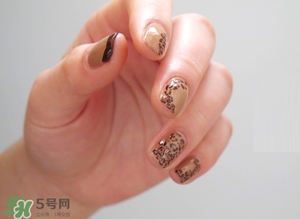 豹紋美甲圖片2017 豹紋美甲怎么畫 豹紋美甲圖片2017 豹紋美甲怎么畫