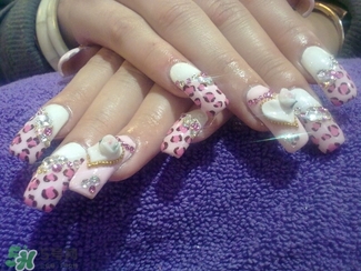 豹紋美甲圖片2017 豹紋美甲怎么畫 豹紋美甲圖片2017 豹紋美甲怎么畫